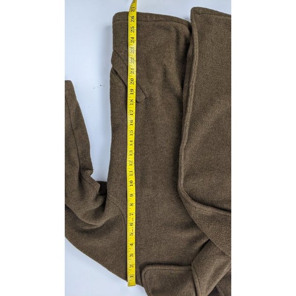 Fjall Mens Brown Overcoat Size Medium Heavy Jacket - Picture 8 of 8
